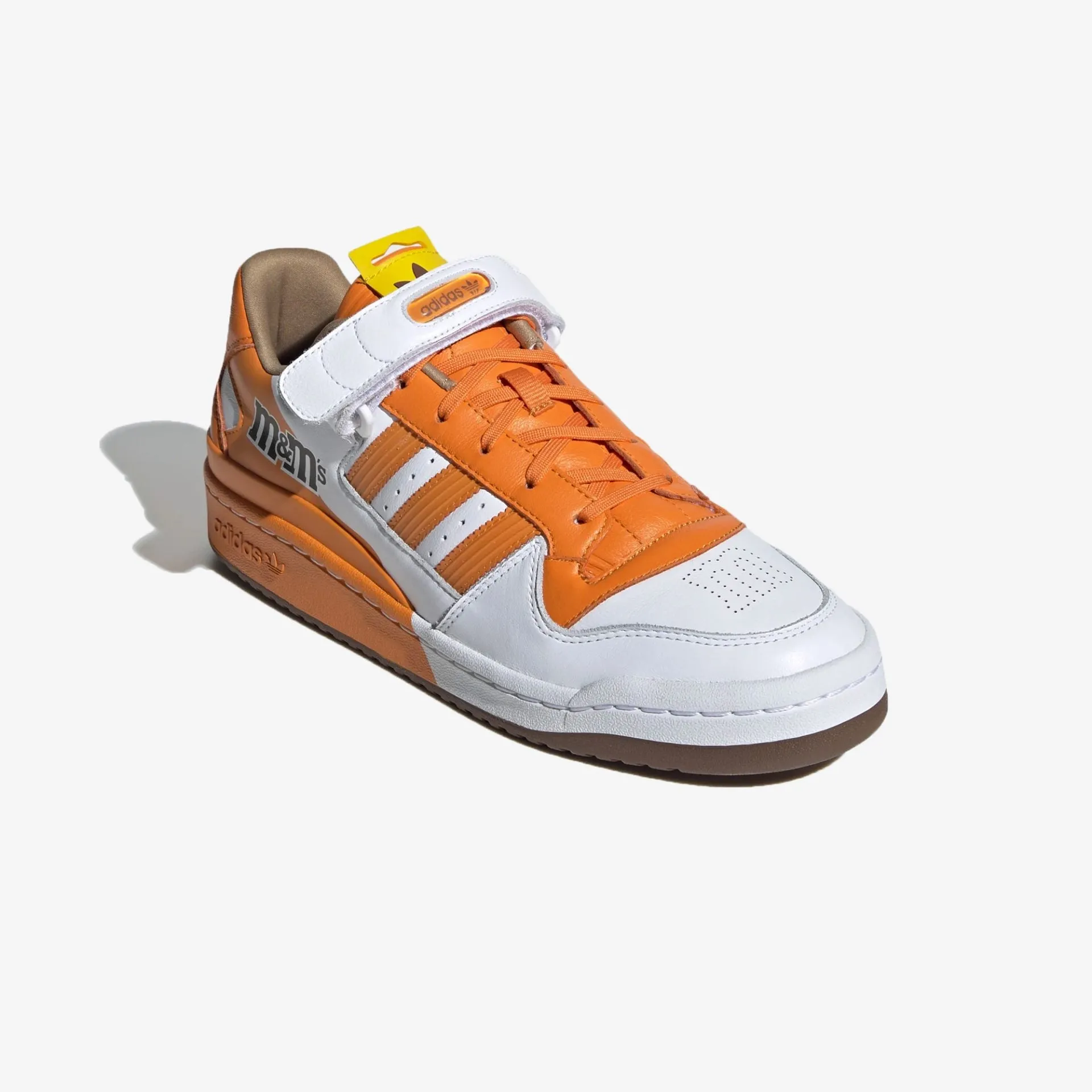 Adidas Originals | M&M'S BRAND FORUM LOW 84 { ORANGE / CLOUD WHITE