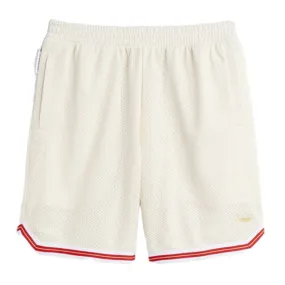 ADIDAS TYSHAWN BASKETBALL SHORTS - WONDER WHITE