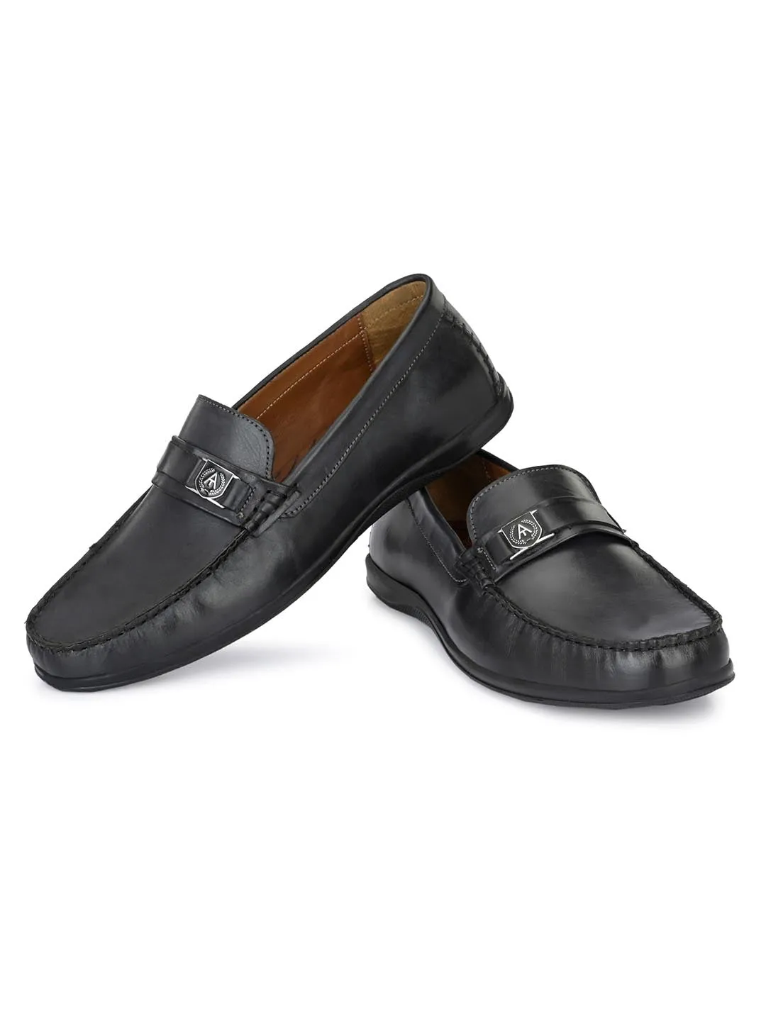 Alberto Torresi Genuine Leather Corpaorate Loafers for Men