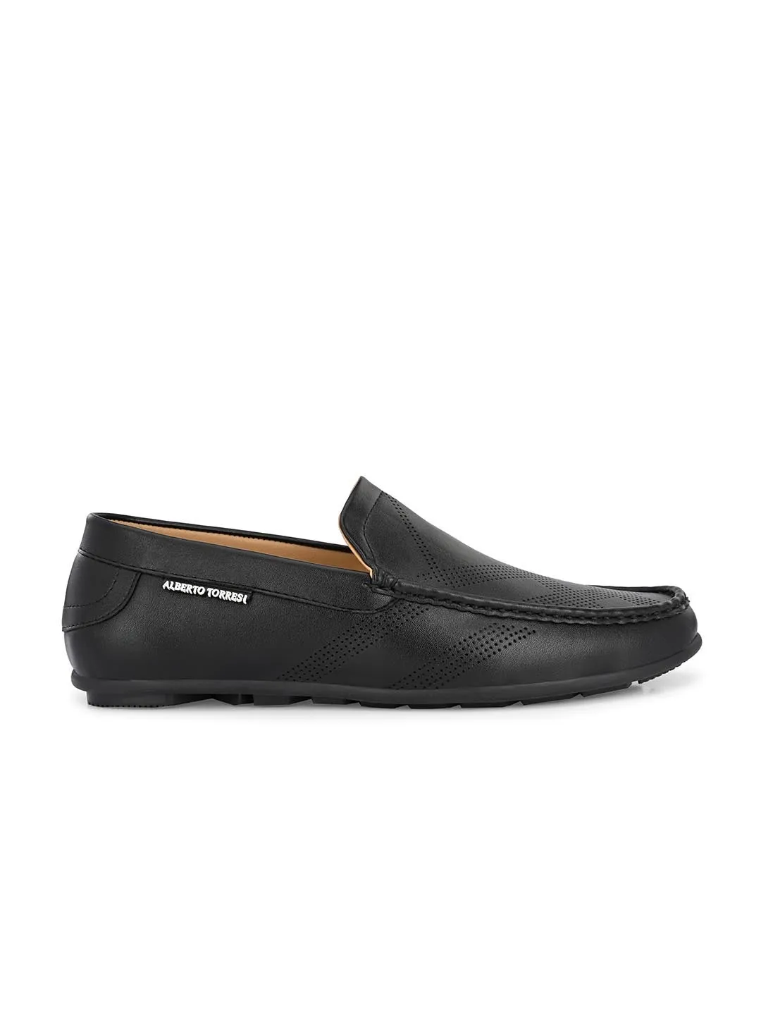 Alberto Torresi Neuss Black Men's Loafers