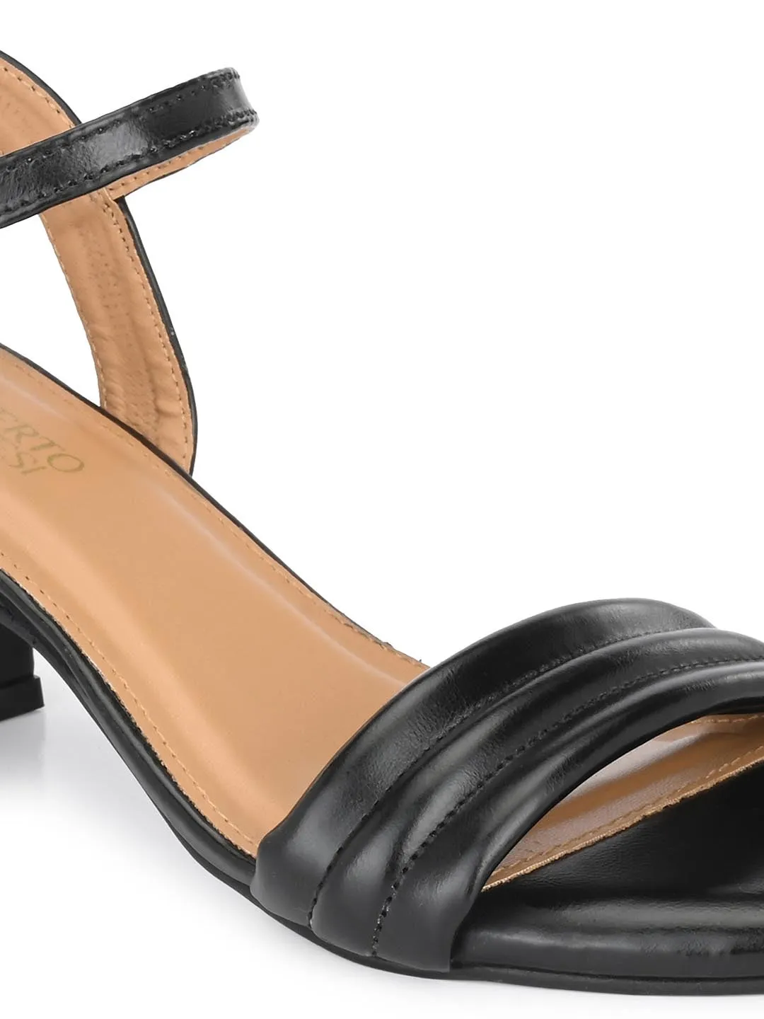 Alberto Torresi Synthetic Black Heel Sandals for women