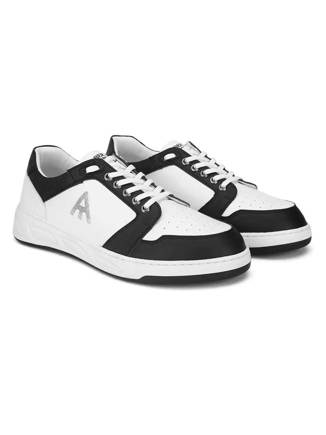 Alberto Torresi Synthetic Laceup Sneakers For Men