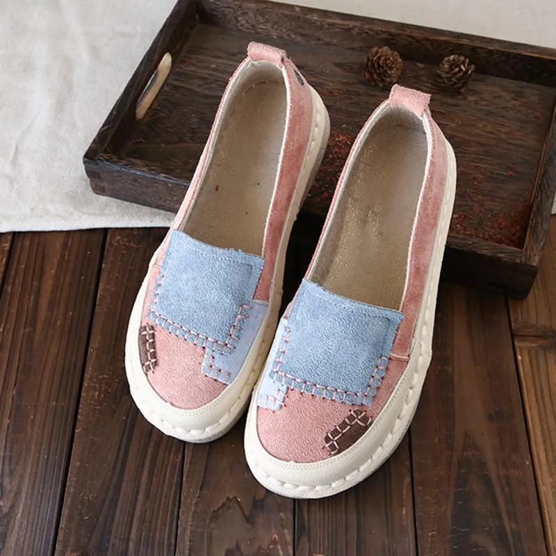 Babakud Flat Casual Handmade Comfortable Women Shoes