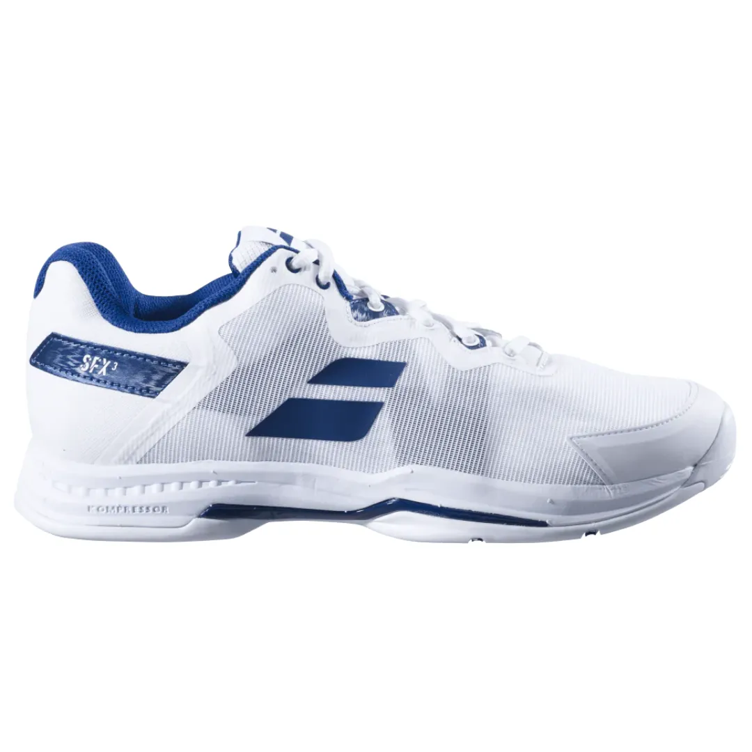 Babolat SFX3 All Court Men's Shoes [White/Navy]