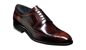 Barker Woodbridge Classic Oxford brogue - Brandy High-Shine