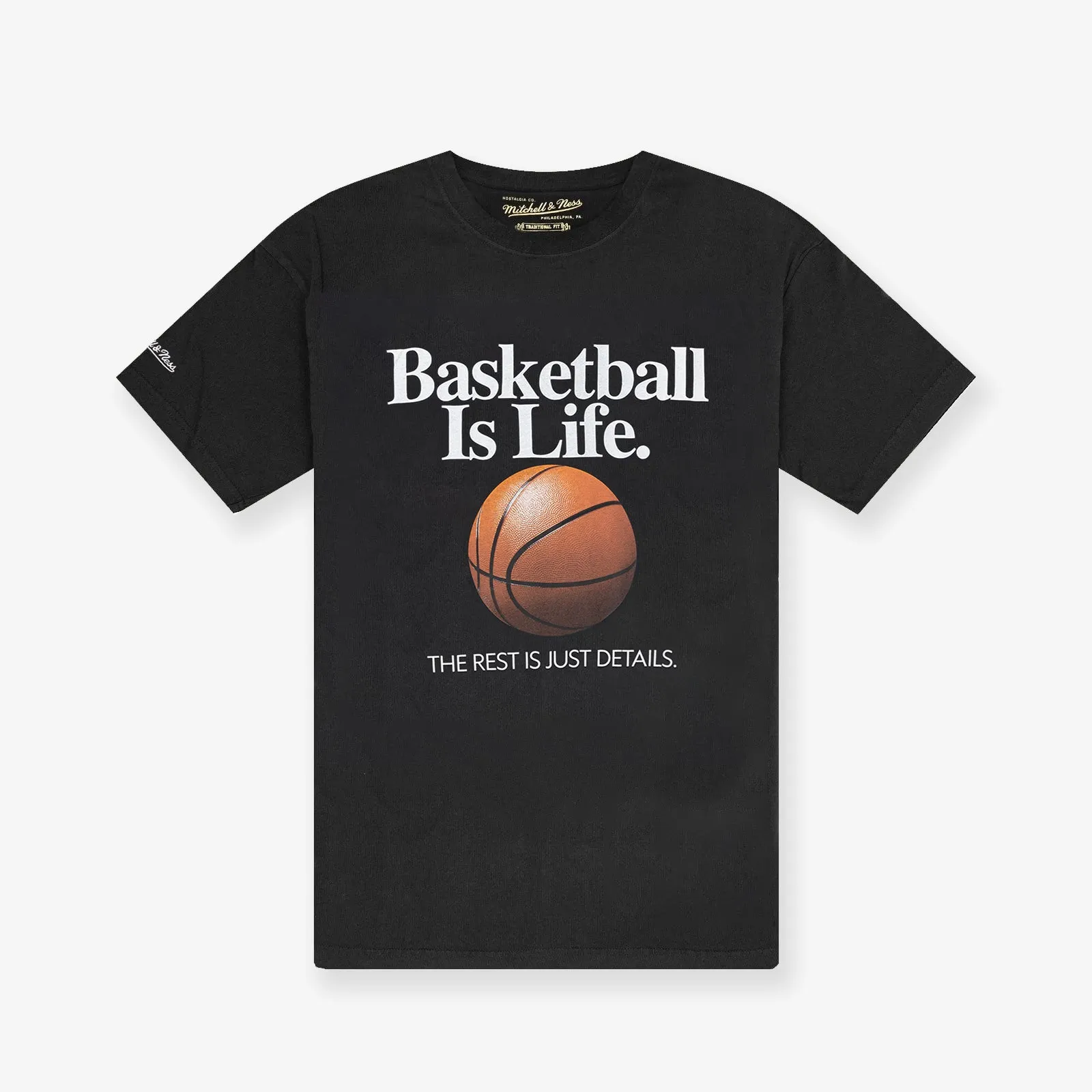 Basketball Is Life Tee - Black