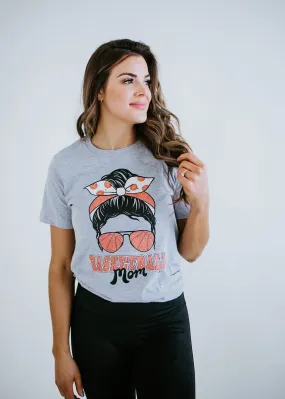 Basketball Mom Graphic Tee