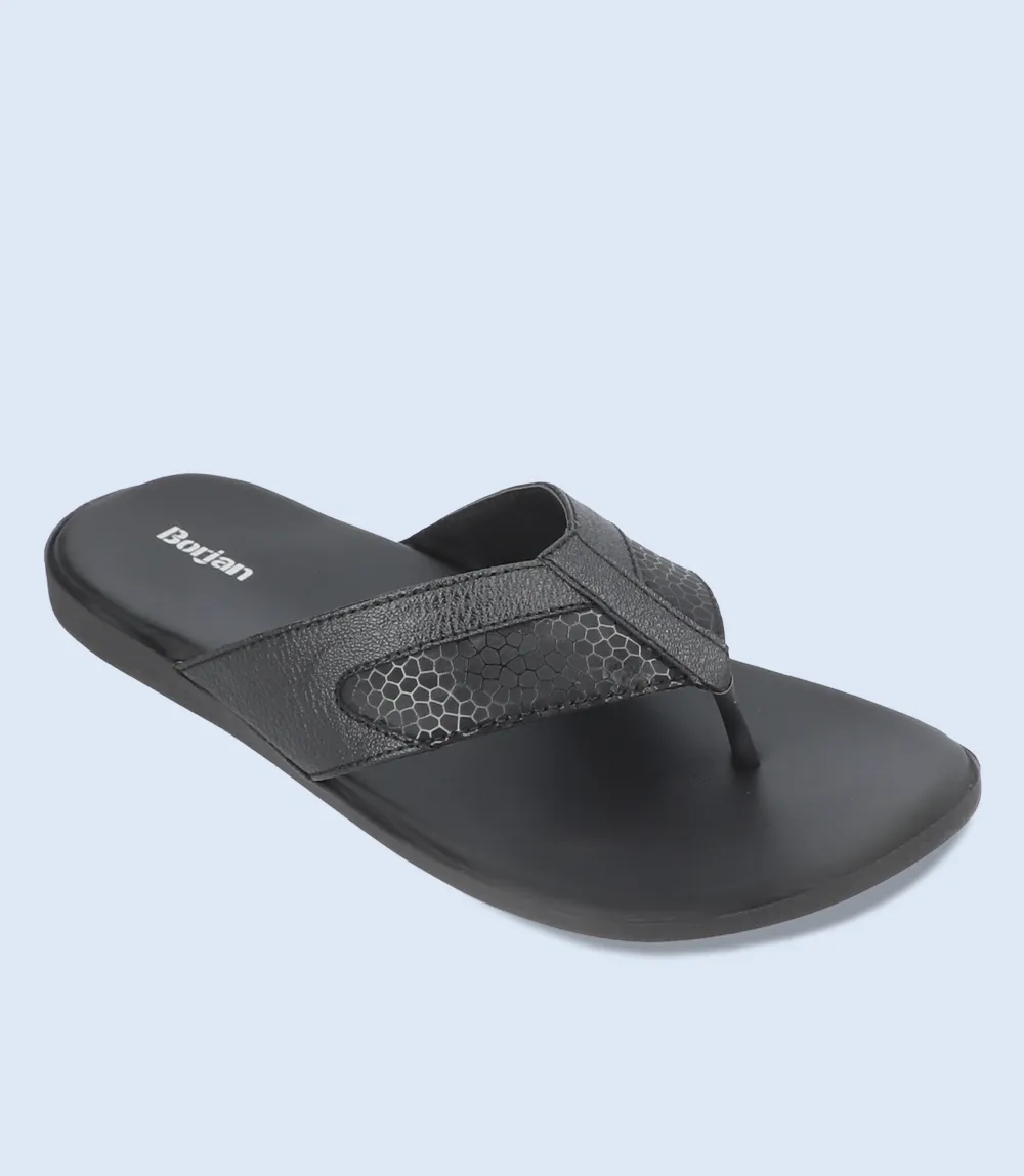 BM5531-BLACK-Men Chappal