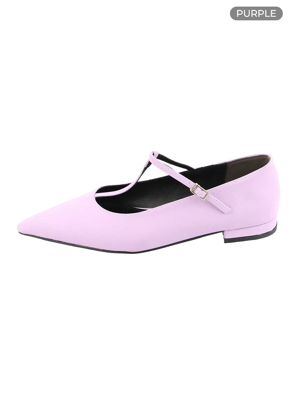 Buckled Flat Shoes CA409