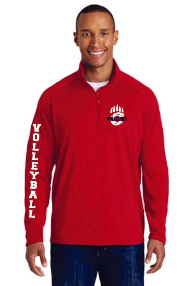 Chap Volleyball Sport Wick 1/2 Zip Pullover