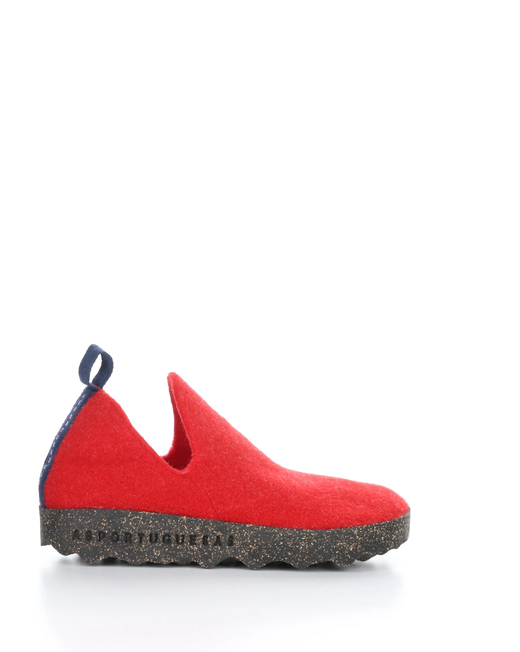 CITY Red Round Toe Shoes