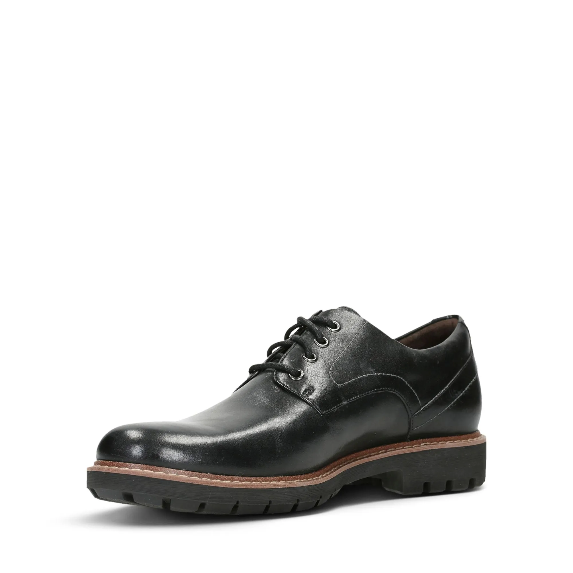 Clarks Batcombe Hall Black Leather