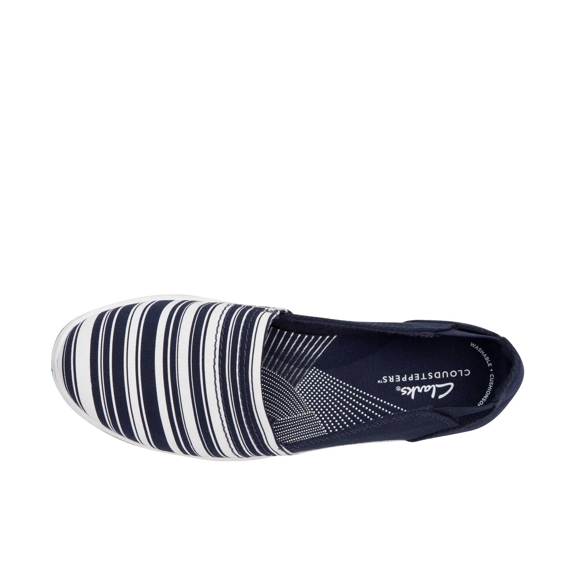 Clarks Womens Breeze Step II Navy White