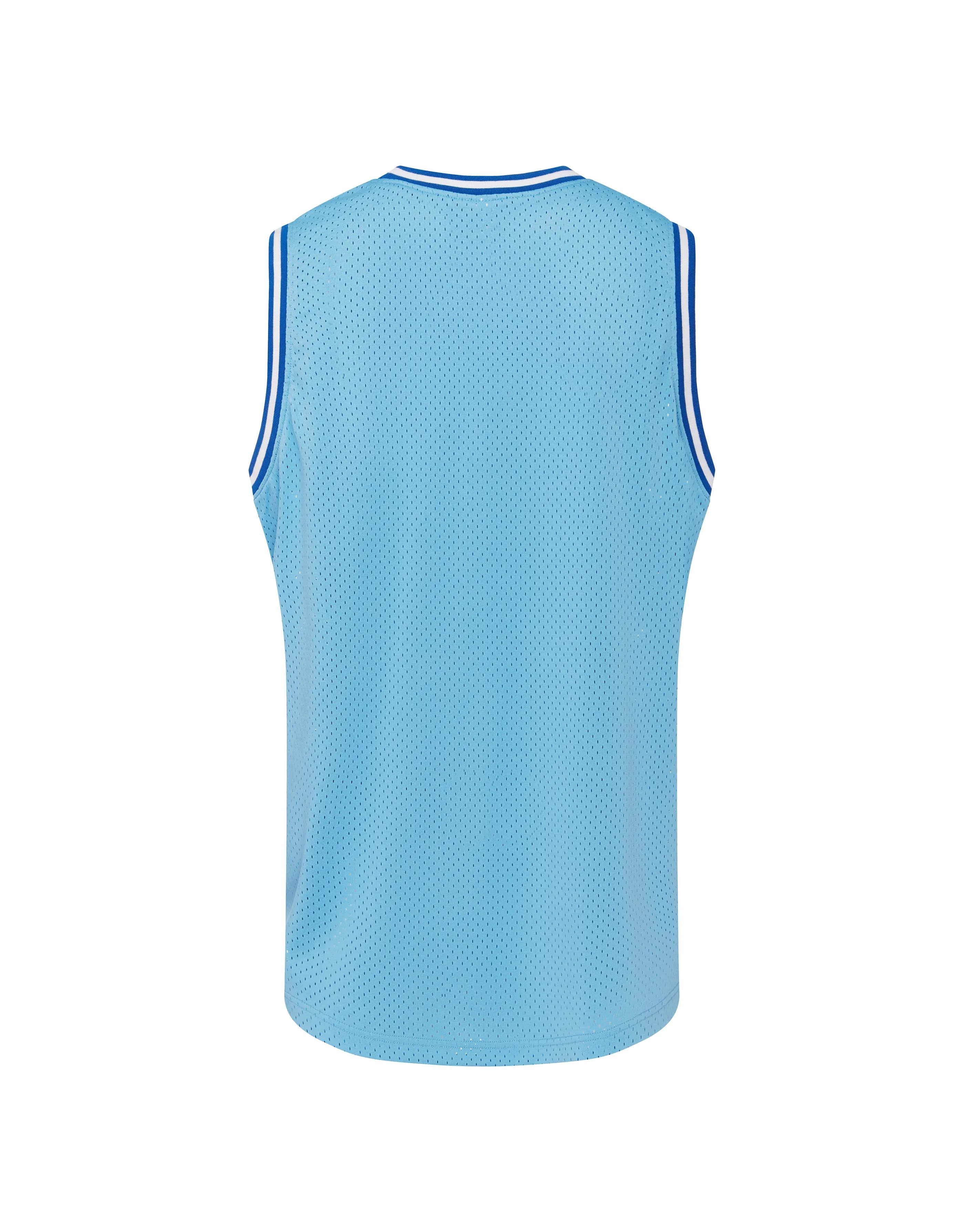 Court Drip Basketball Singlet - Columbia