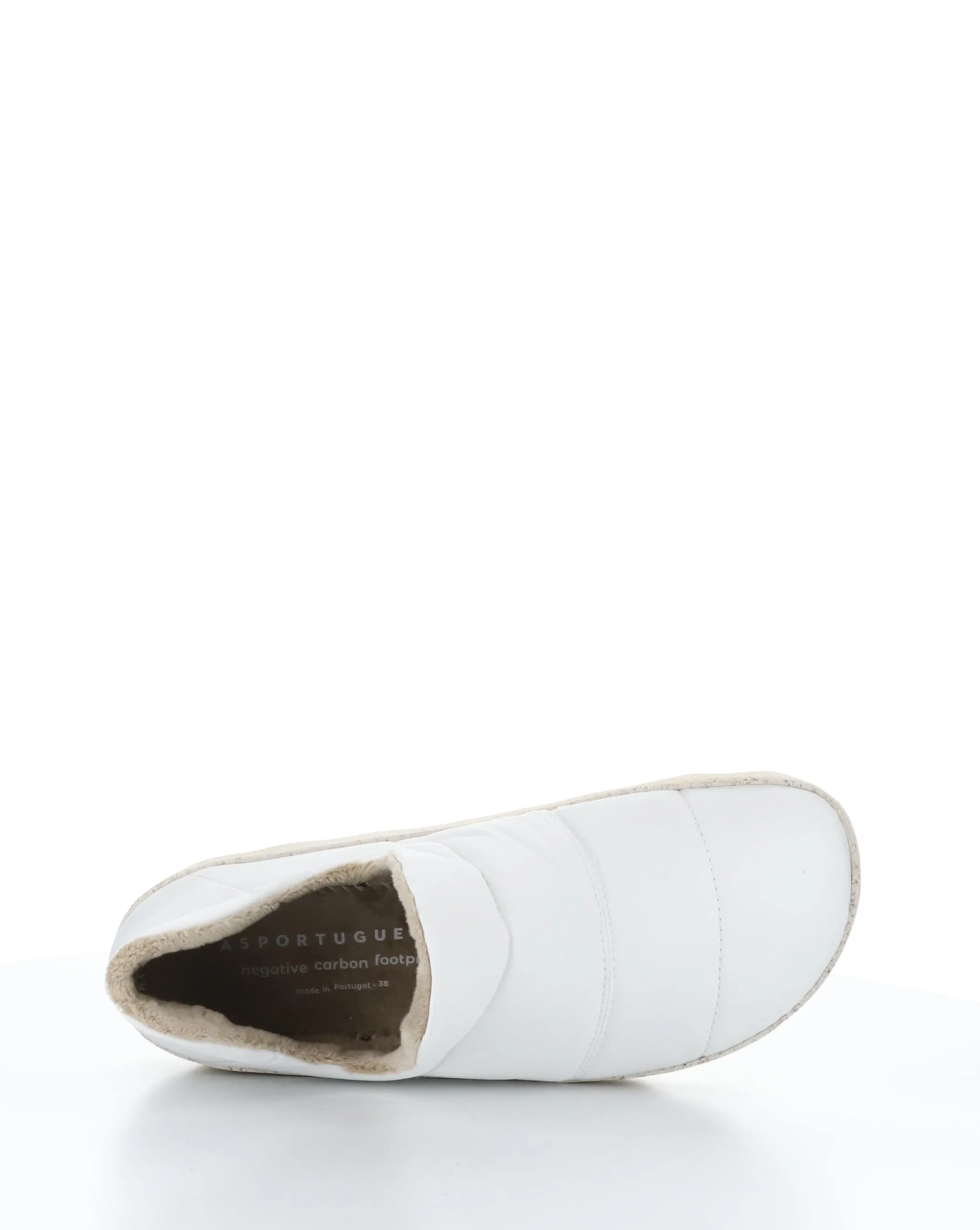 CRUS145ASP White Round Toe Shoes