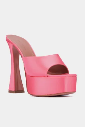 Dalida Satin Platform Sandals