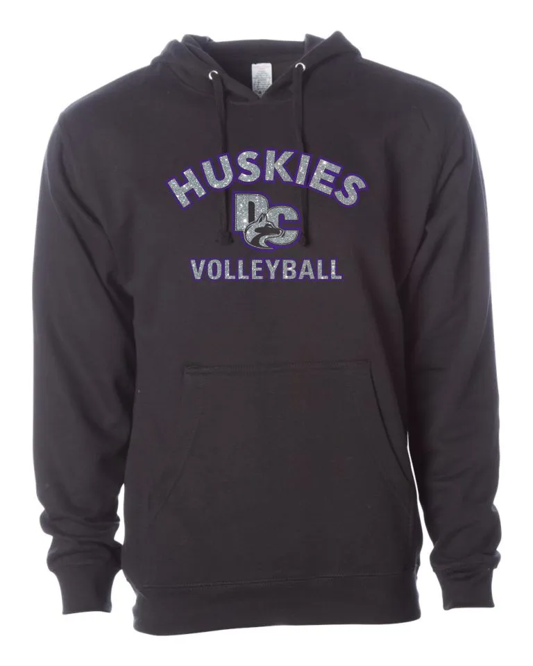 DCHS Volleyball ARC Hoodie- Matte or Glitter