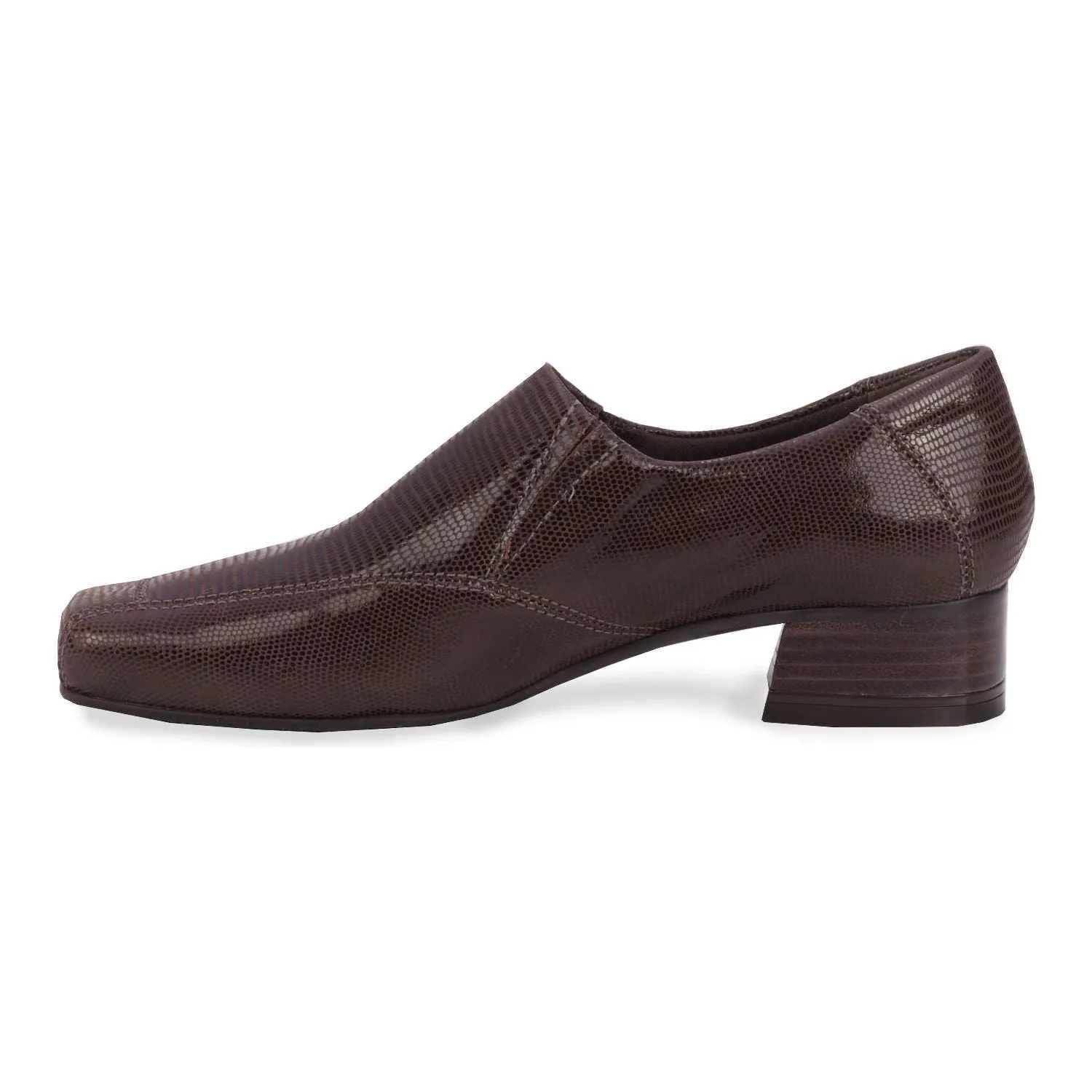 Eagan Brown Slip On Shoes