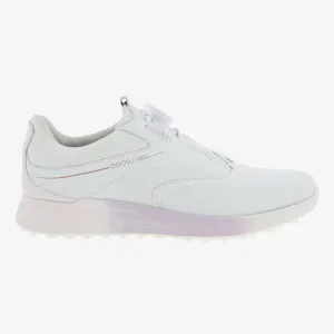 Ecco Women's Golf S-three Boa Shoe White / Delicacy / White