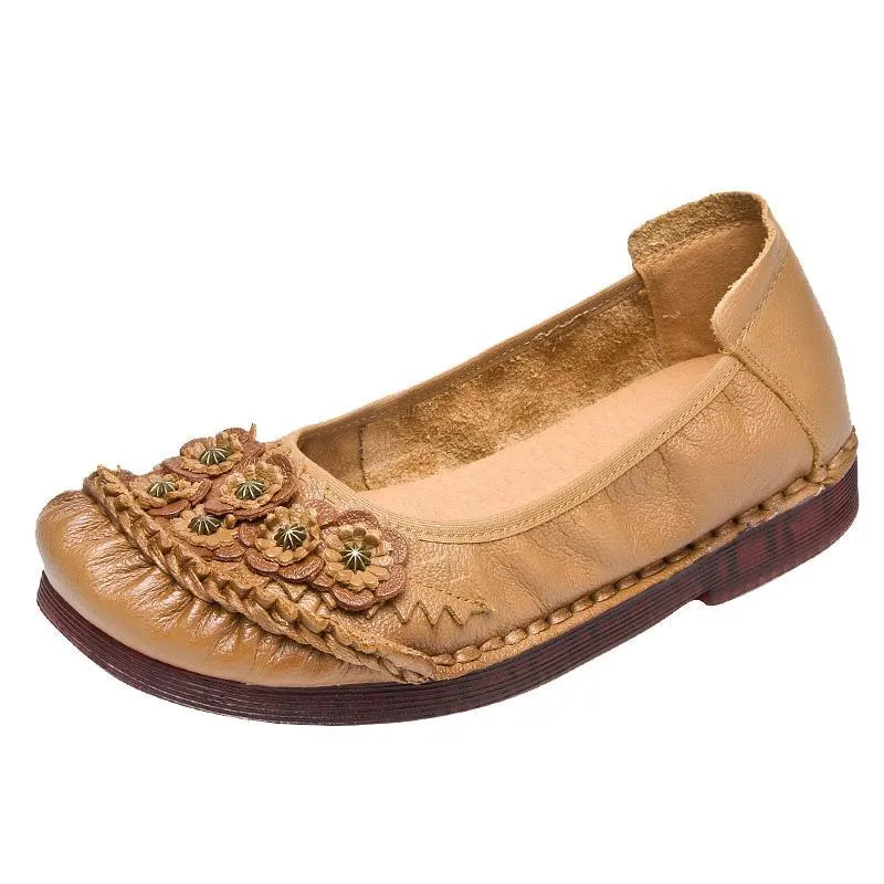 Ethnic Casual Soft Bottom Retro Shoes 35-41