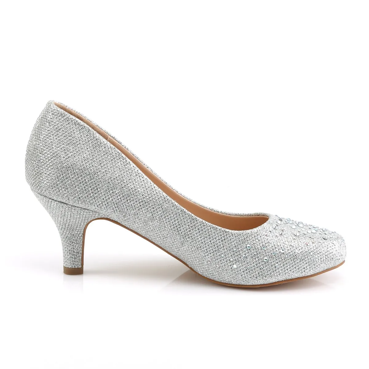 Fabulicious Doris-06-Silver-Size 9-Clearance