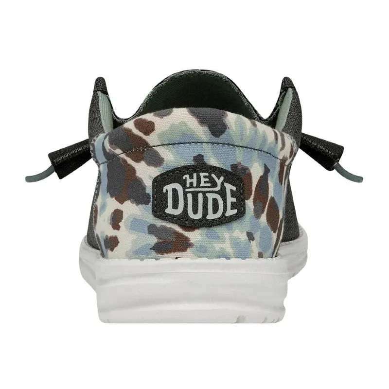 'Hey Dude' Men's Wally Funk Tie Dye - Grey