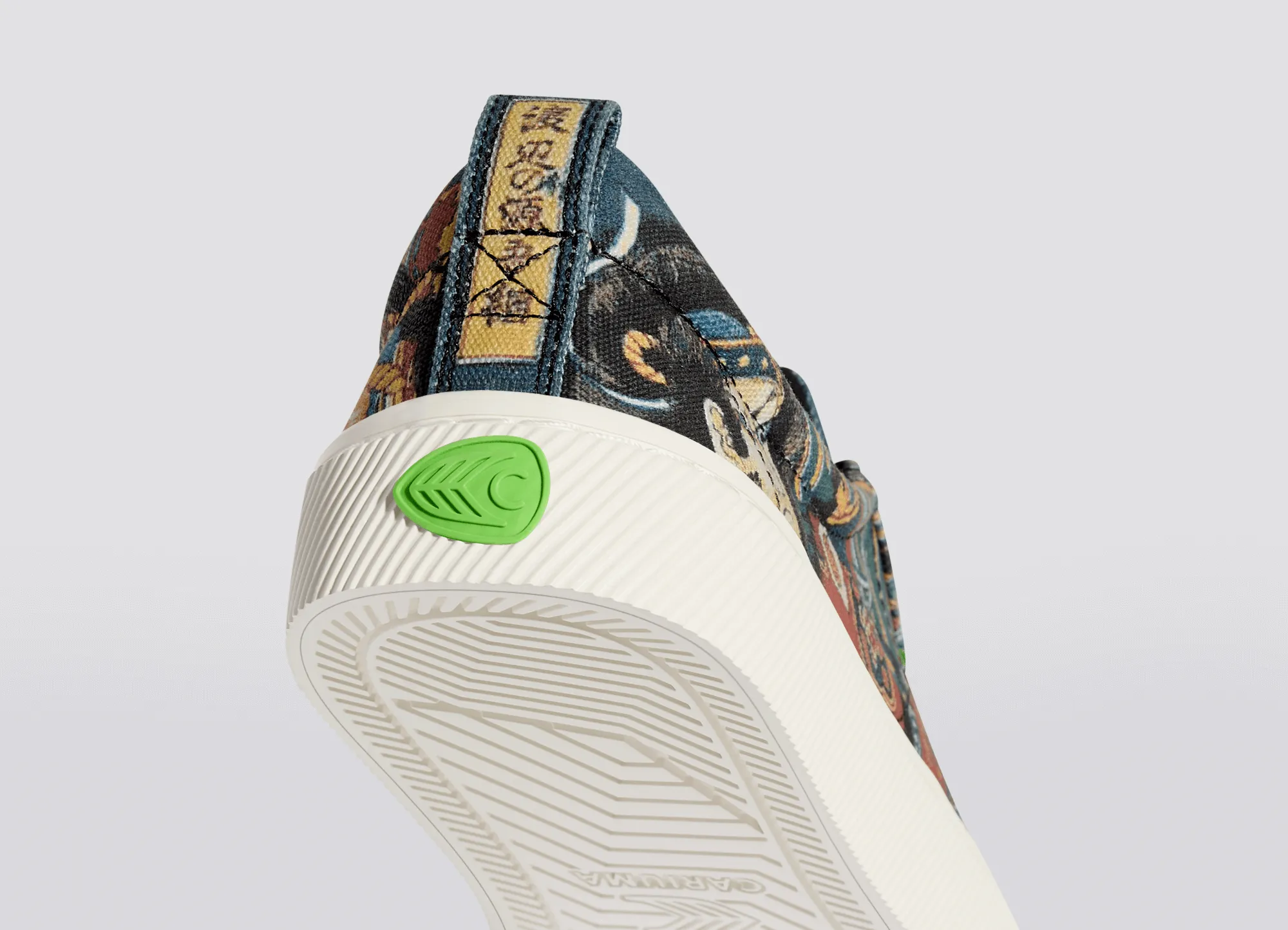 Hokusai OCA Low Warrior Print Canvas Sneaker Women