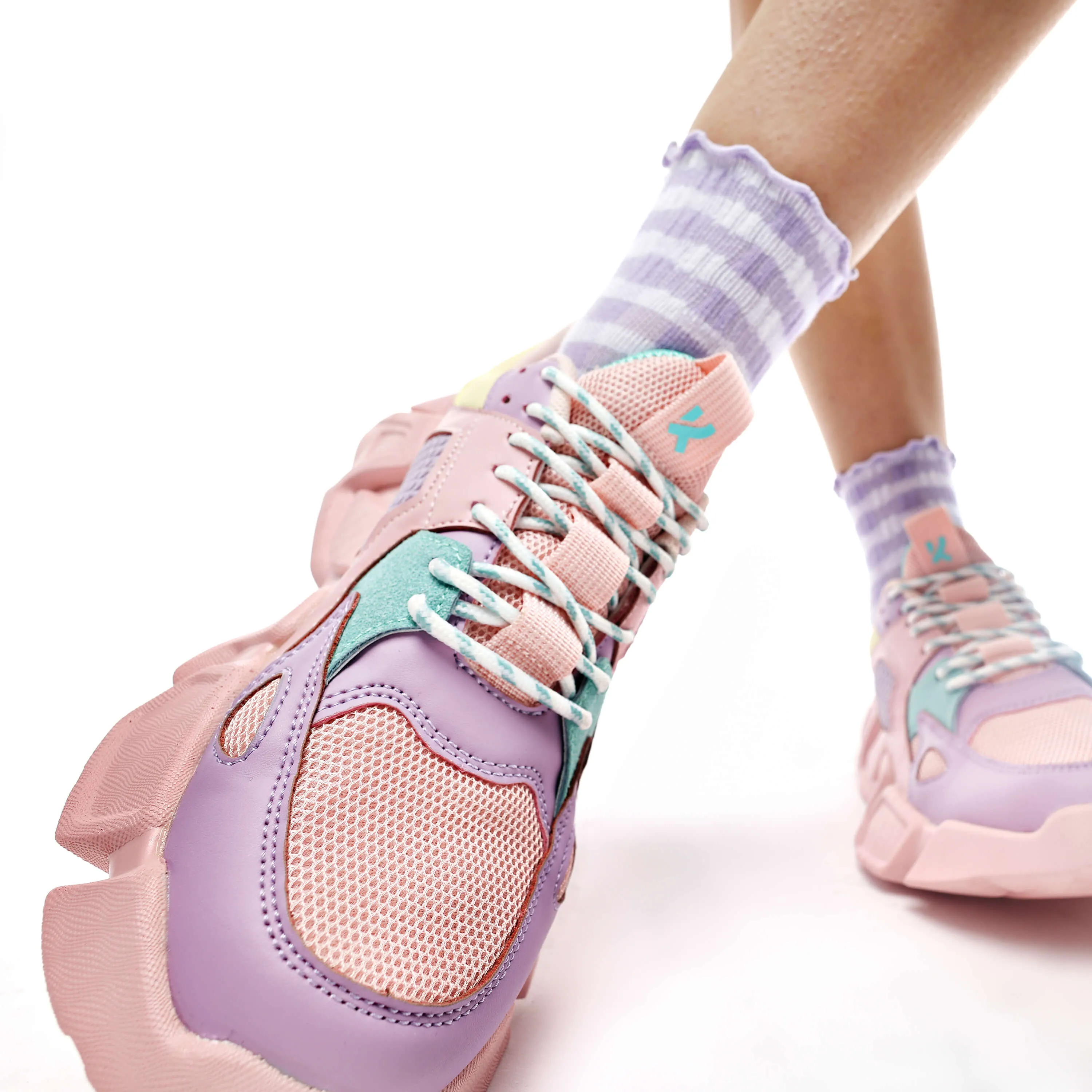 Ice Cream Beast Pastel Multi Trainers