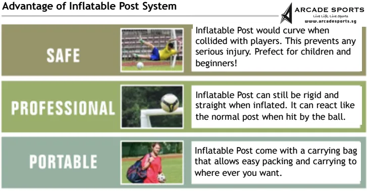 Inflatable Volleyball Post : Pro Series V85  -