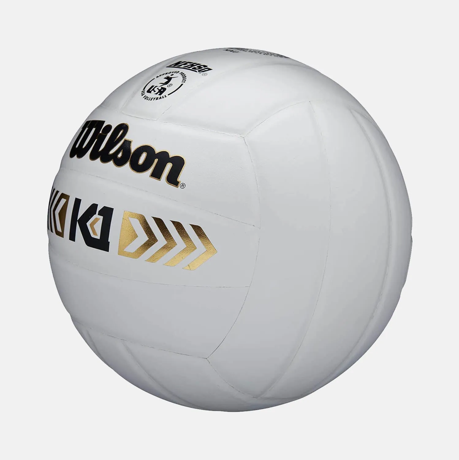 K1 Silver Volleyball, White