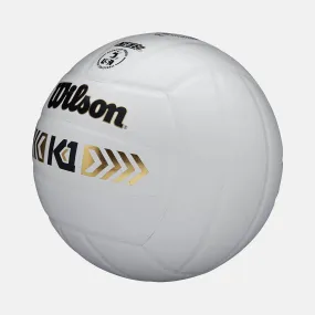 K1 Silver Volleyball, White