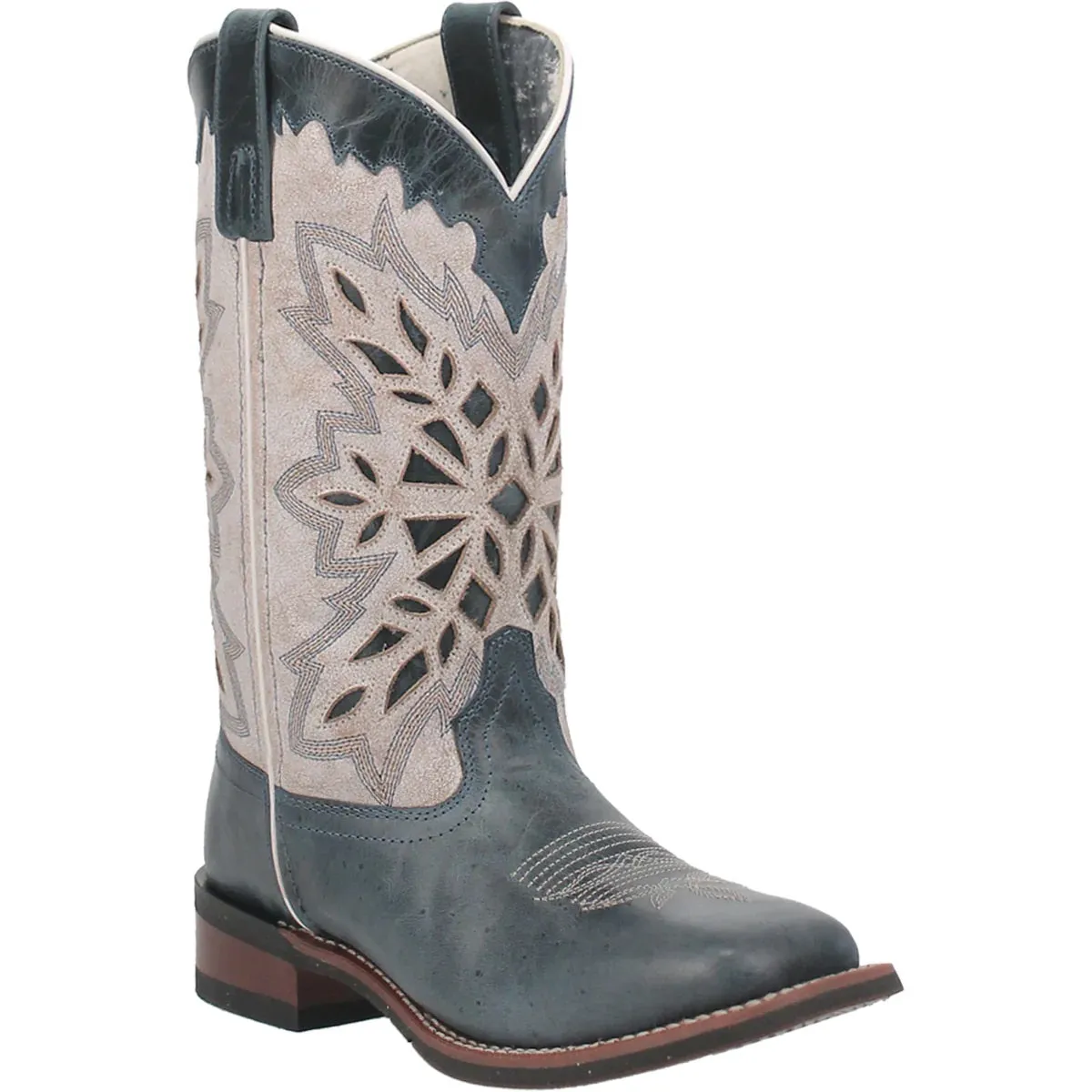 'Laredo' Women's 11 Dolly Western Square Toe - Blue