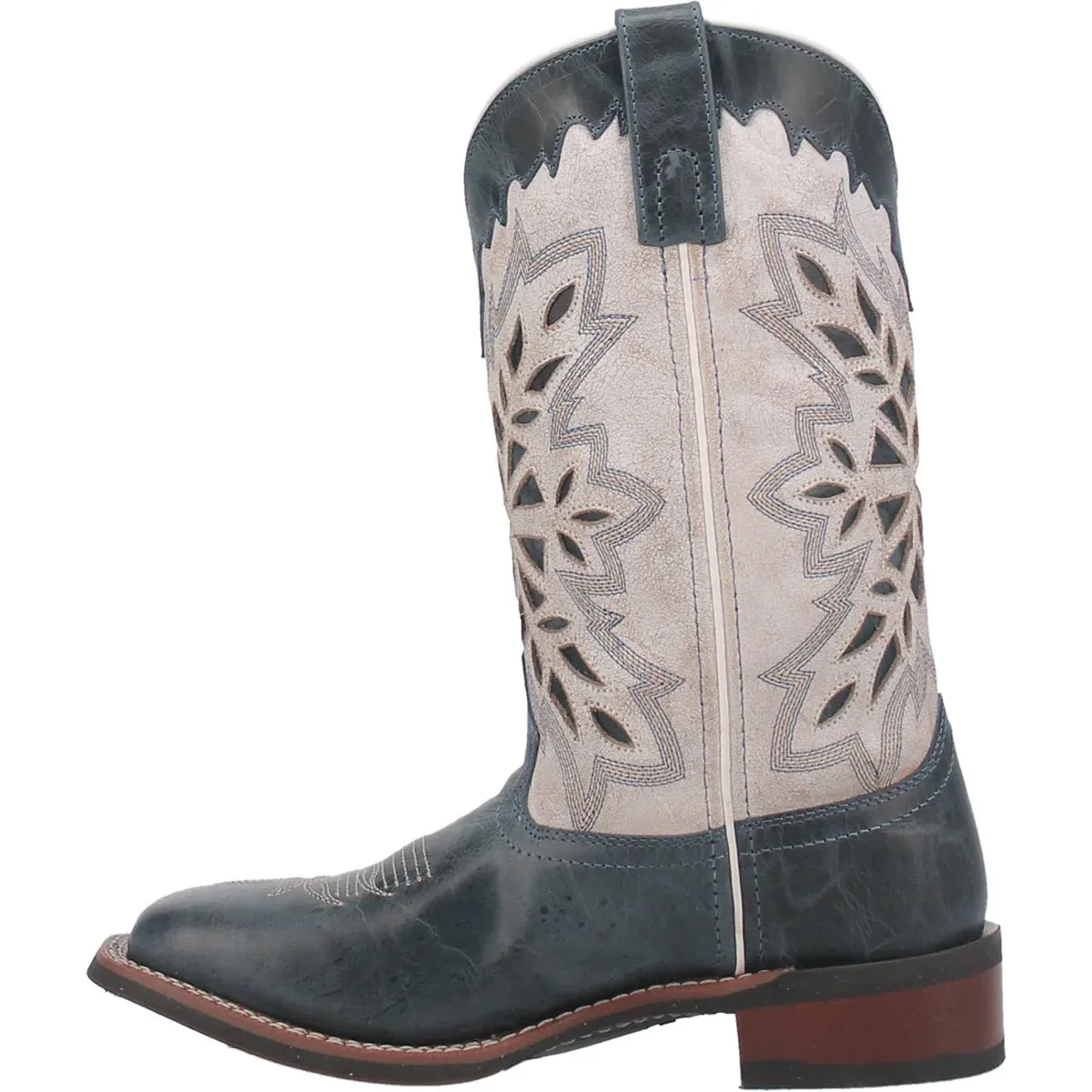 'Laredo' Women's 11 Dolly Western Square Toe - Blue