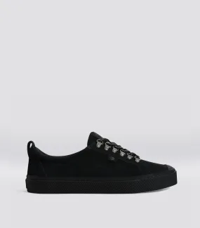 OCA Low Speedhooks All Black Suede Sneaker Women