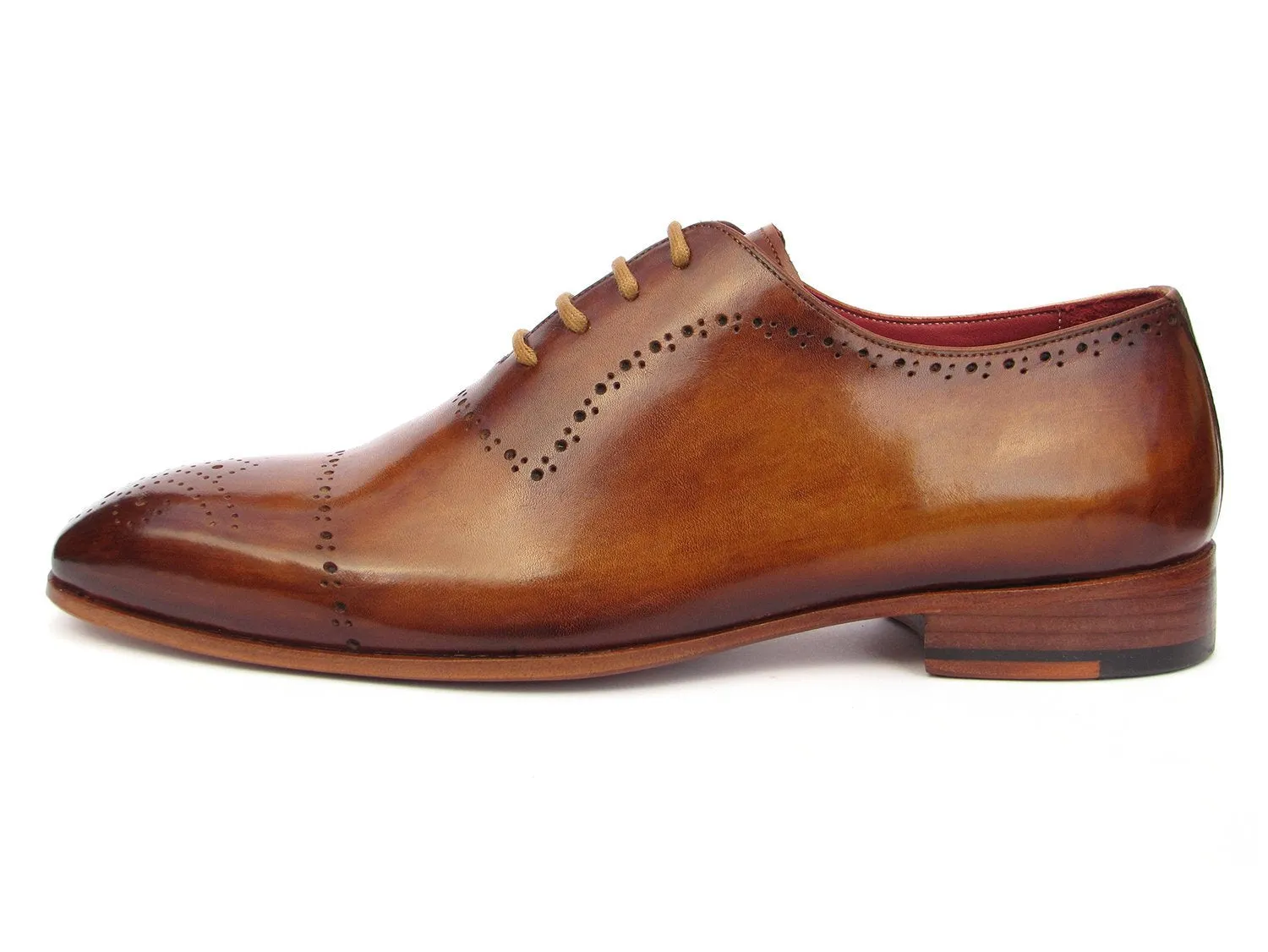 Paul Parkman Light Brown Classic Brogues