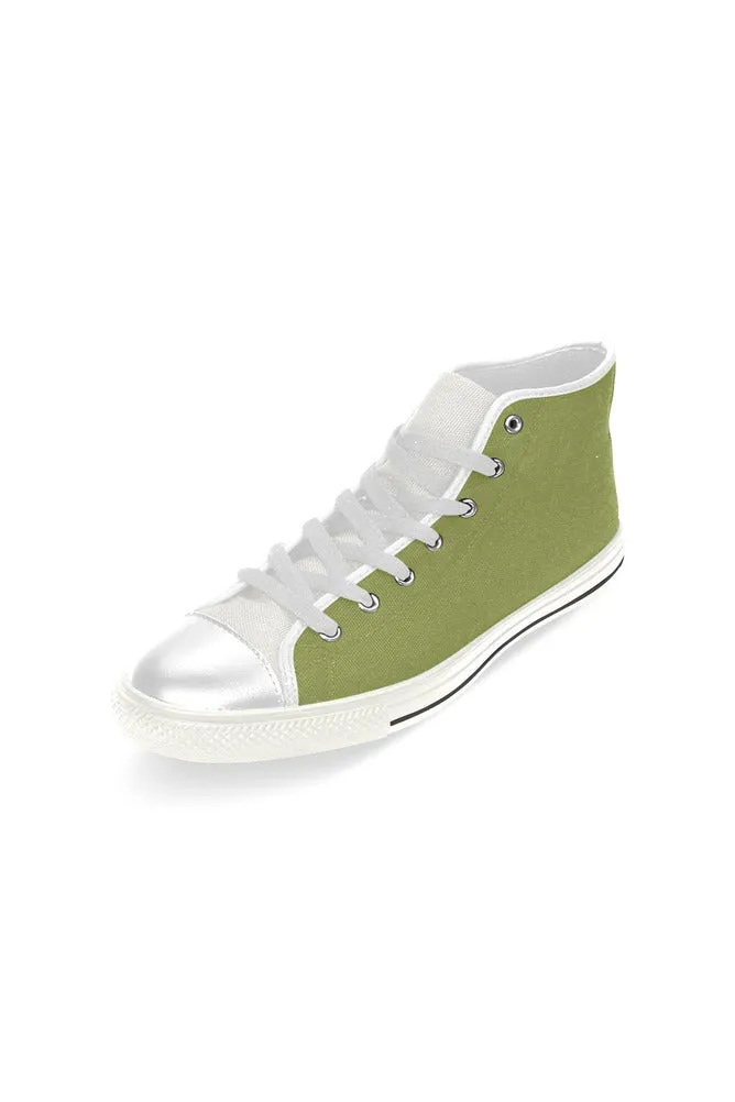 Pepper Stem Men’s Classic High Top Canvas Shoes (Model 017)