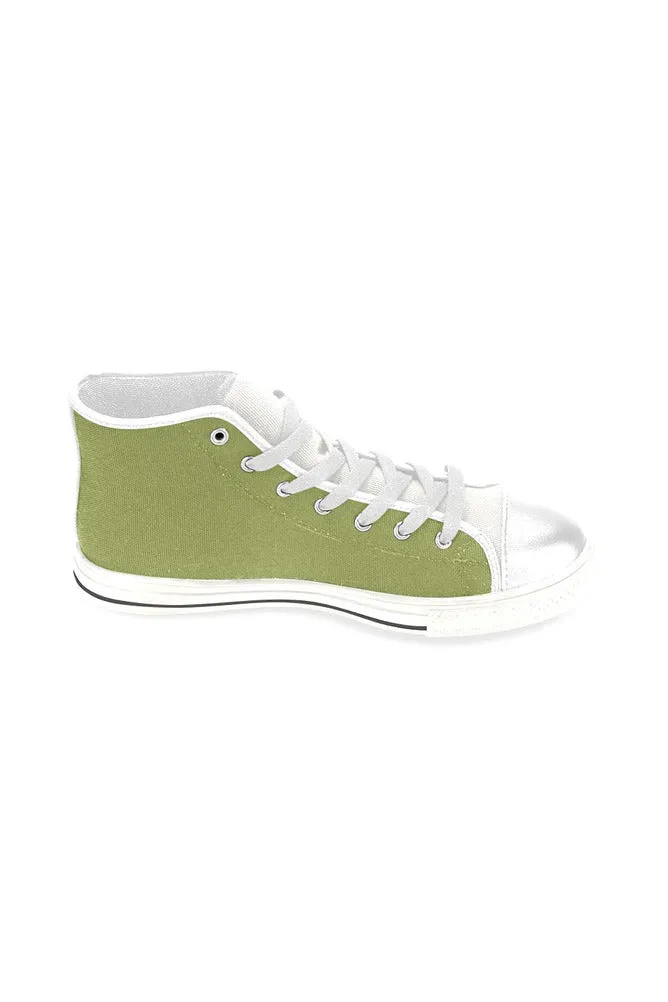 Pepper Stem Men’s Classic High Top Canvas Shoes (Model 017)