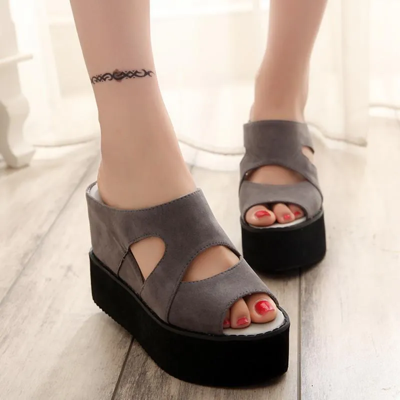 Platform Wedge Sandals