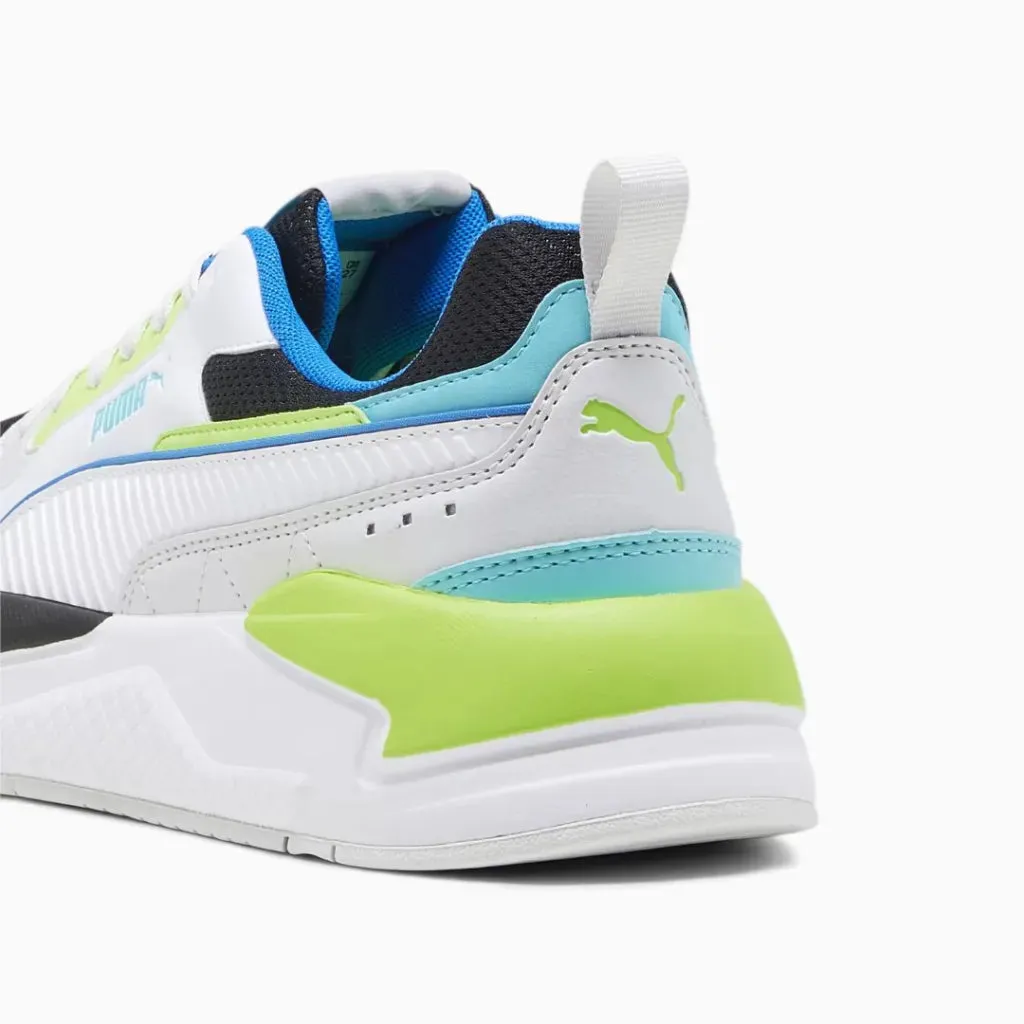 PUMA X-RAY 2 SQUARE TRAINERS - WHTMLT