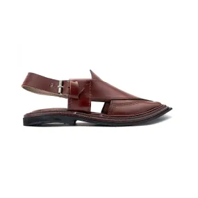 Pure Leather Peshawari Chappal H37