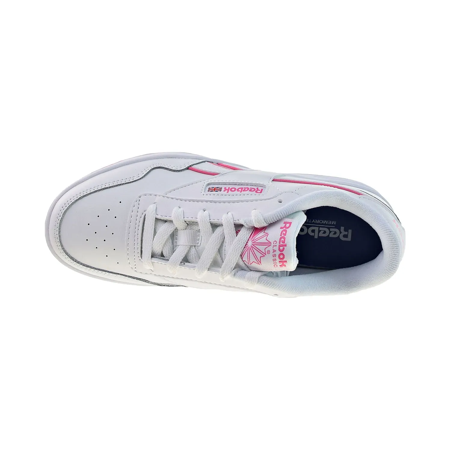 Reebok Club Memt Women's Shoes White-Pink