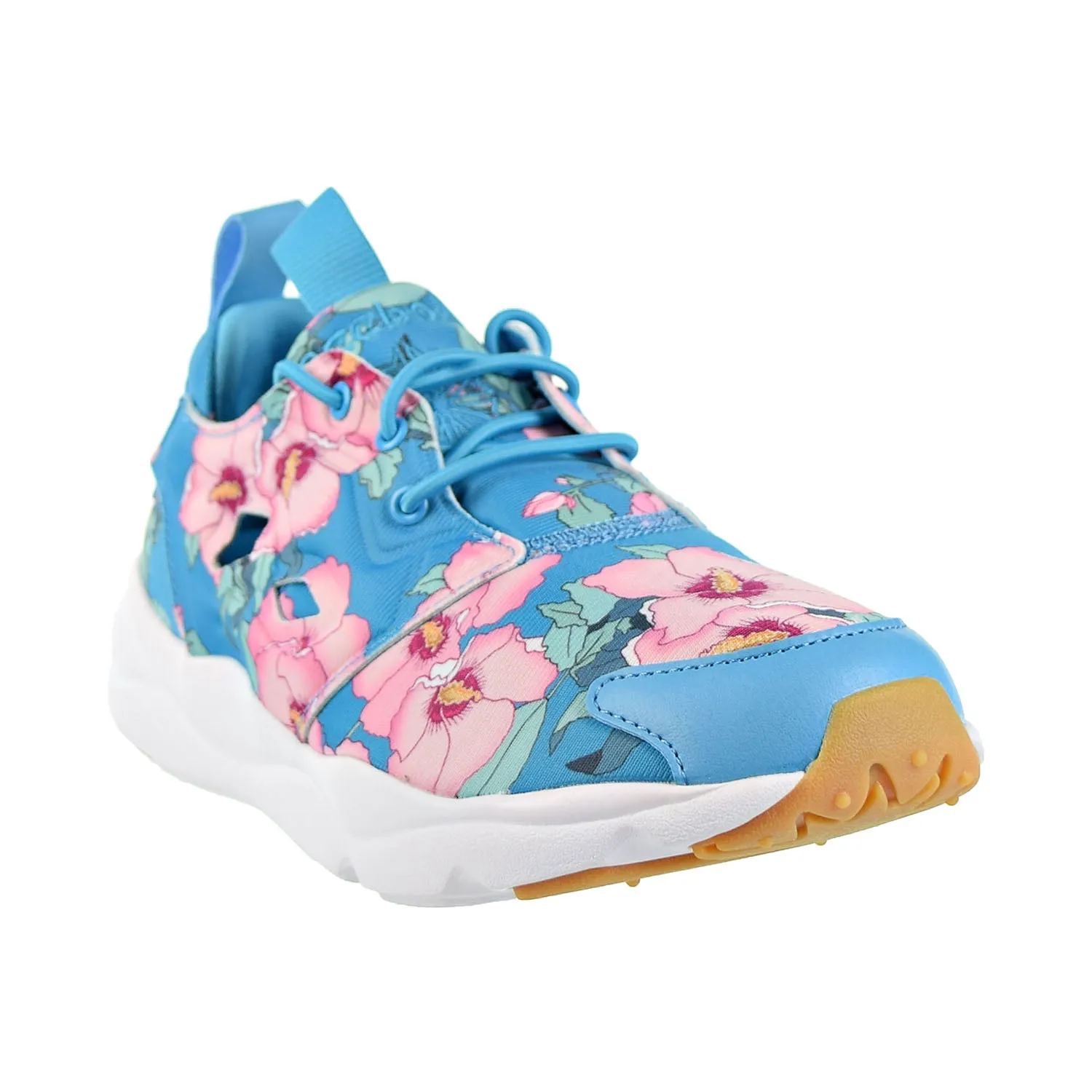 Reebok Furylite FG Floral Women's Shoes Flight Blue/Berry/Pink