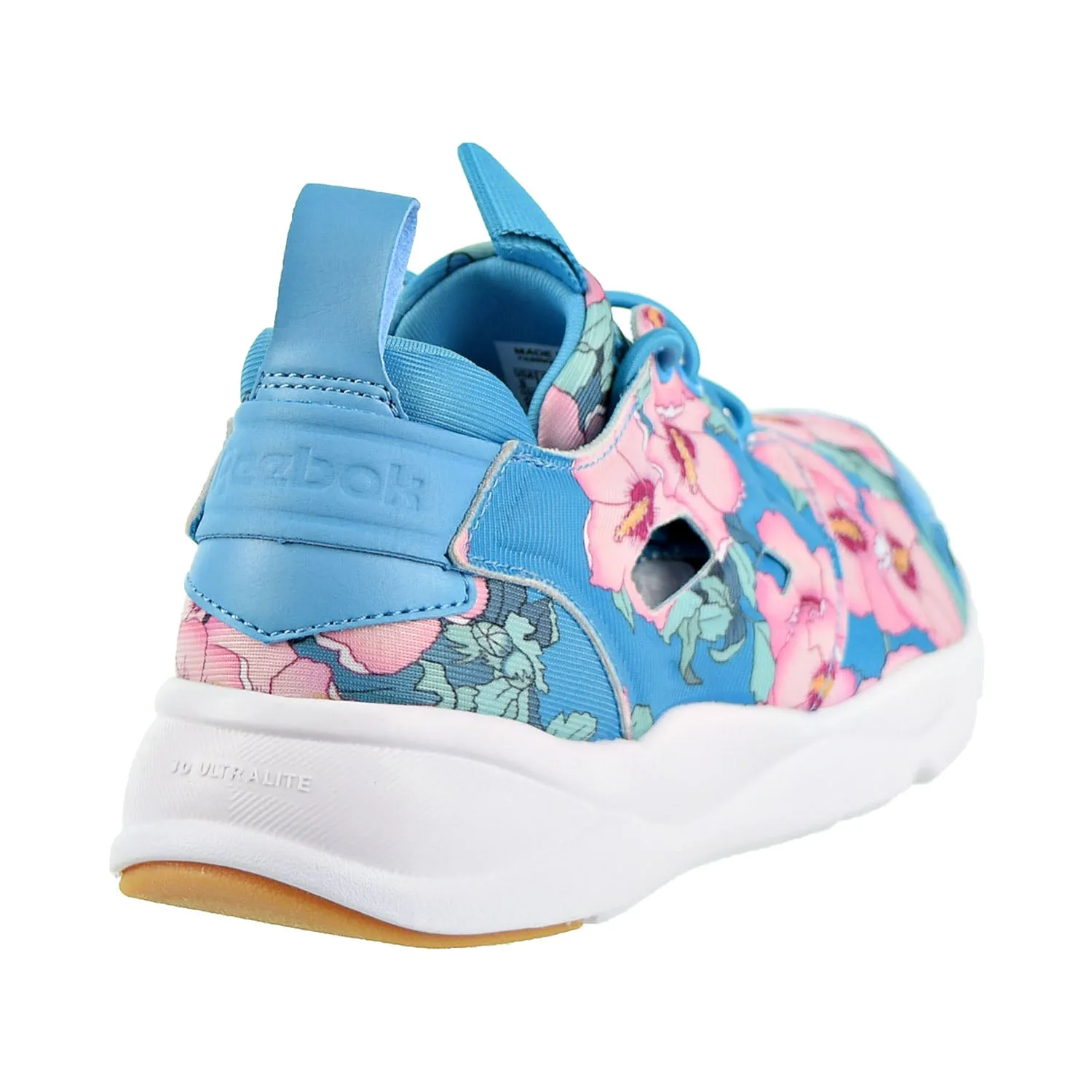 Reebok Furylite FG Floral Women's Shoes Flight Blue/Berry/Pink