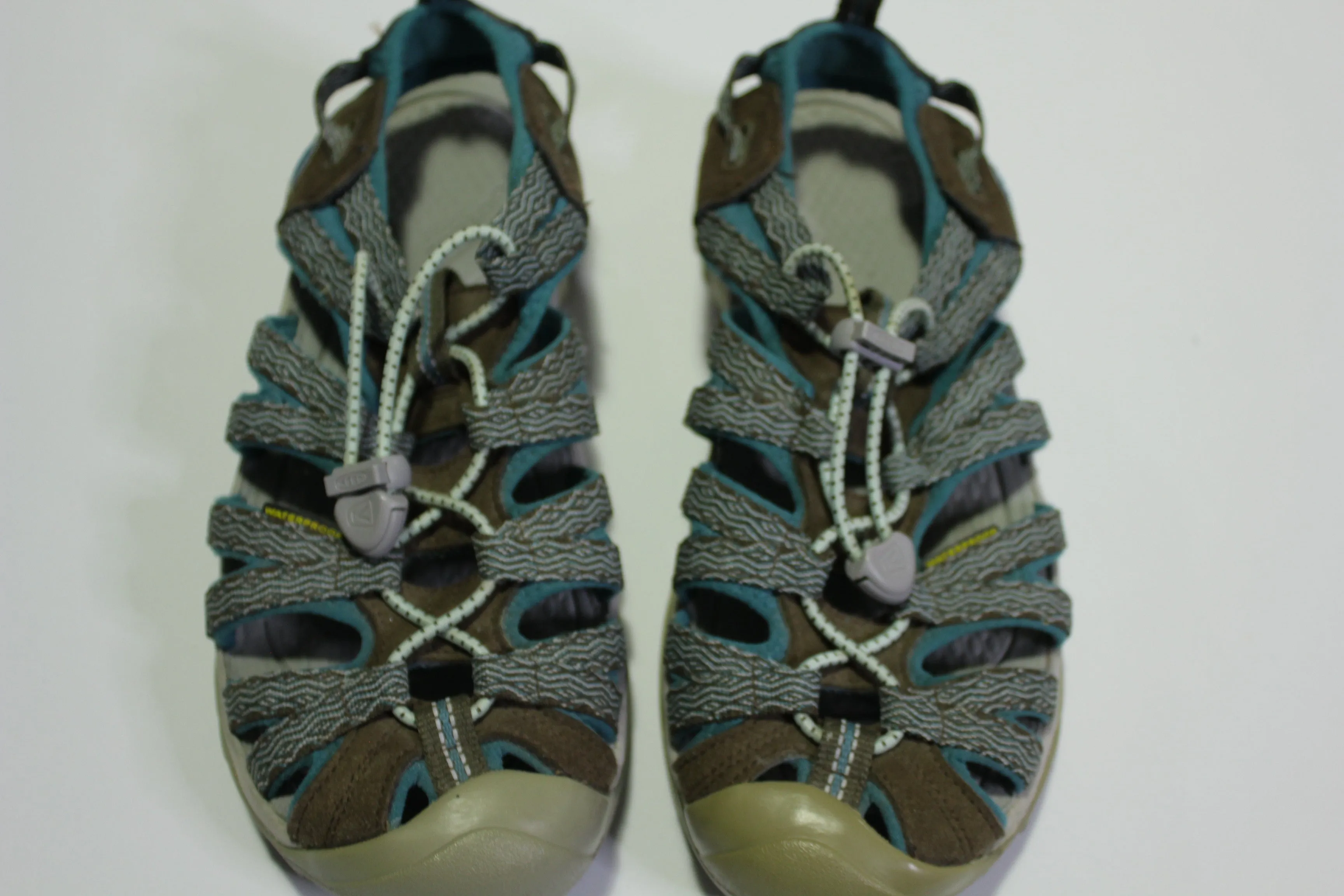 Size 8.5 Women's Keen Whisper Closed Toe Sport Sandals 1020327 Canton/Bayou