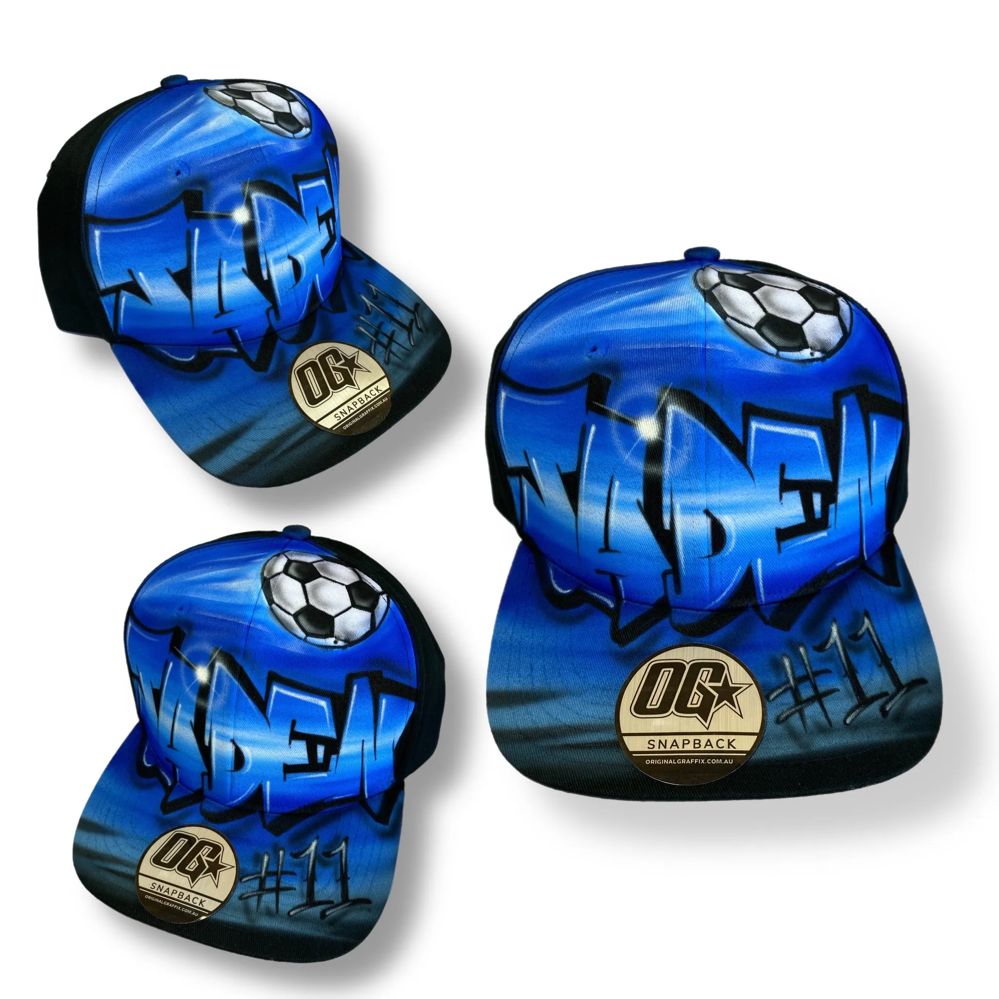 Soccer Style Snapback Cap