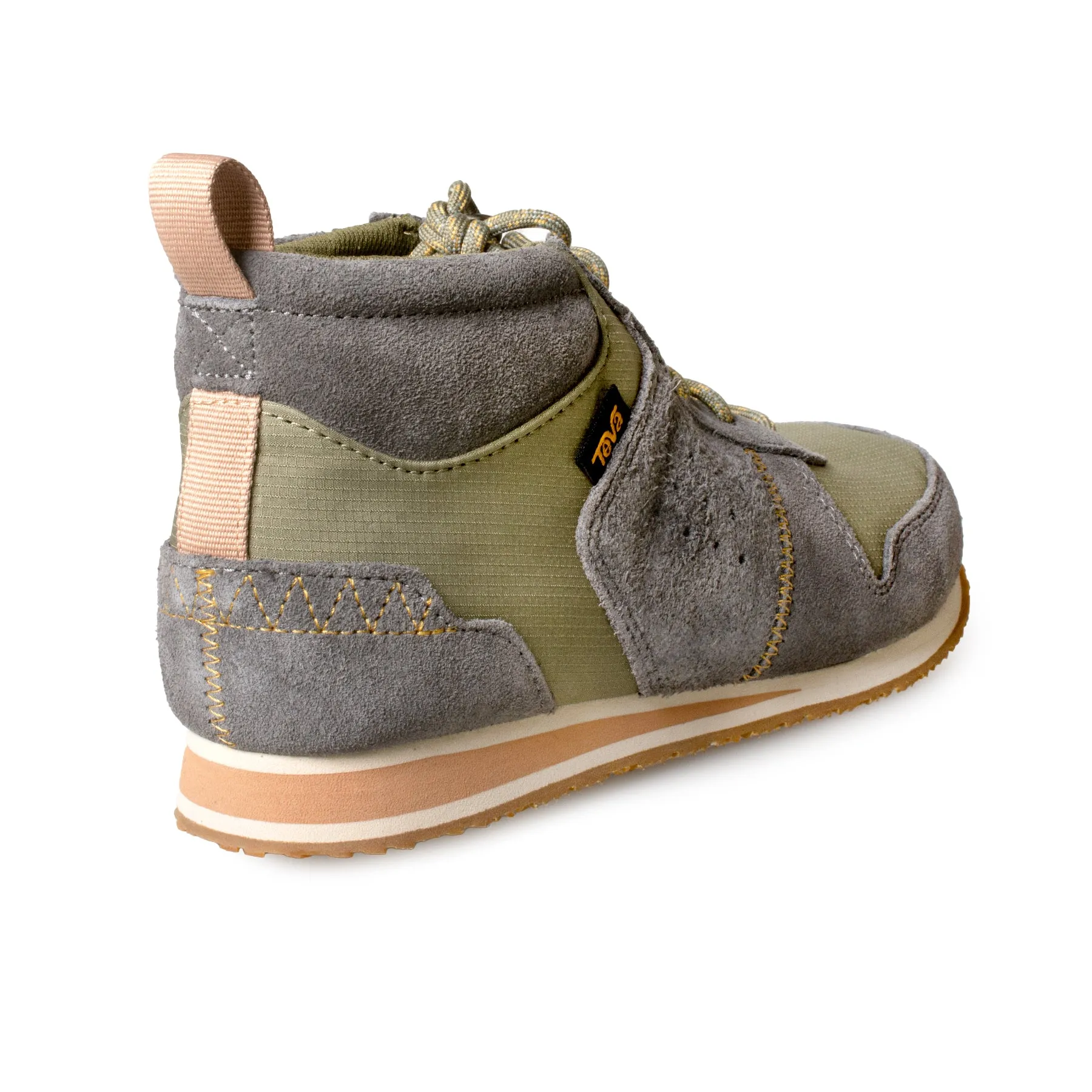 TEVA Highside 84 Grey Olive Shoes - Women's