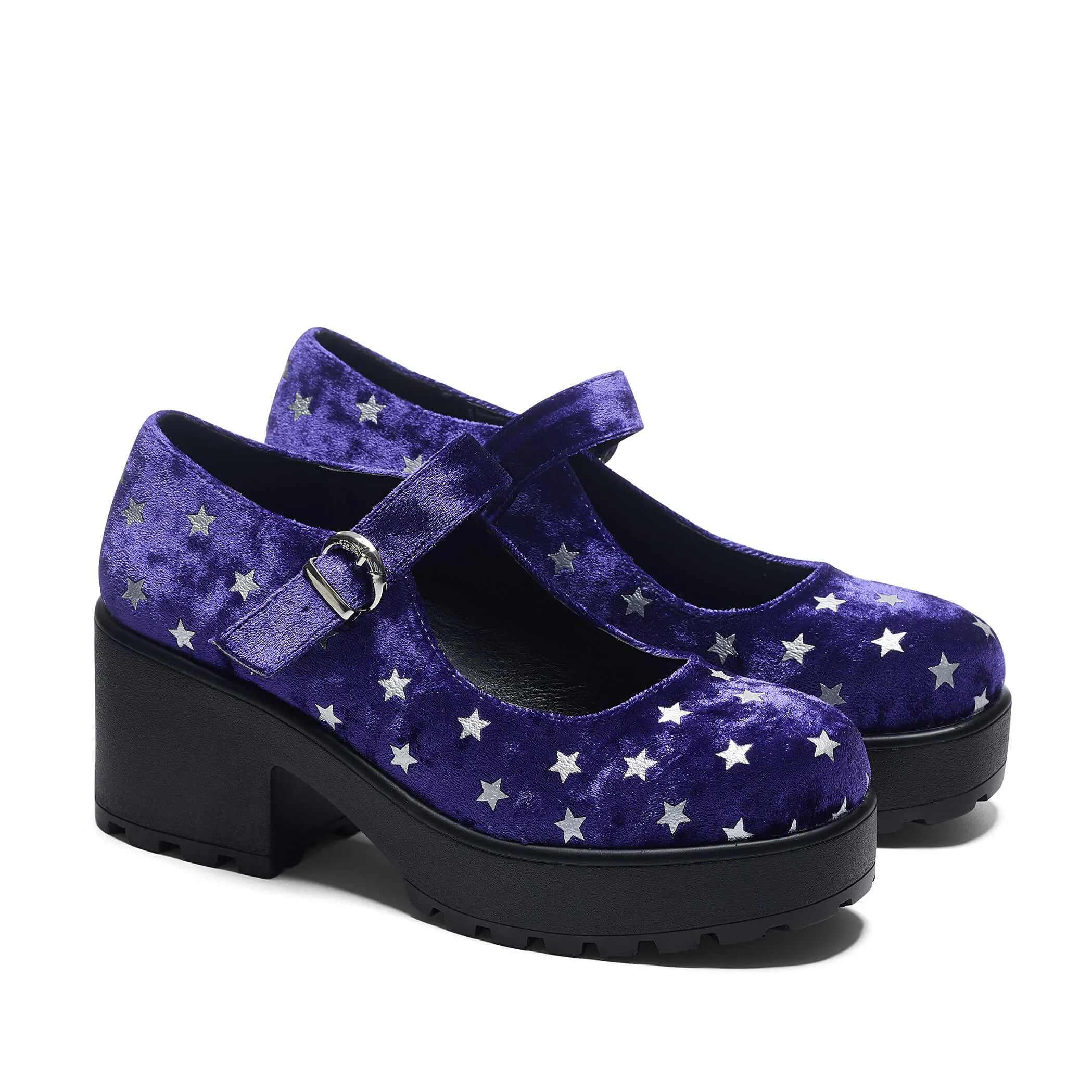 Tira Spellbound Purple Mary Janes 'Celestial Dusk Edition'