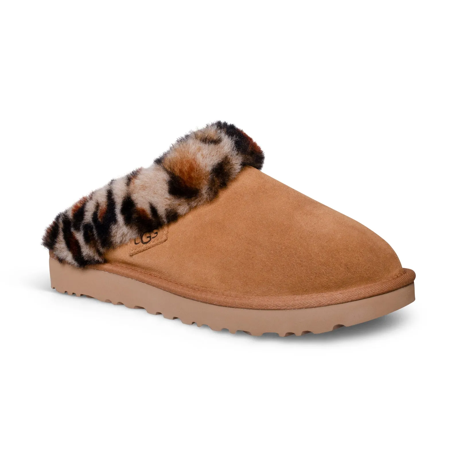 UGG Cluggette Leopard Slippers - Women's