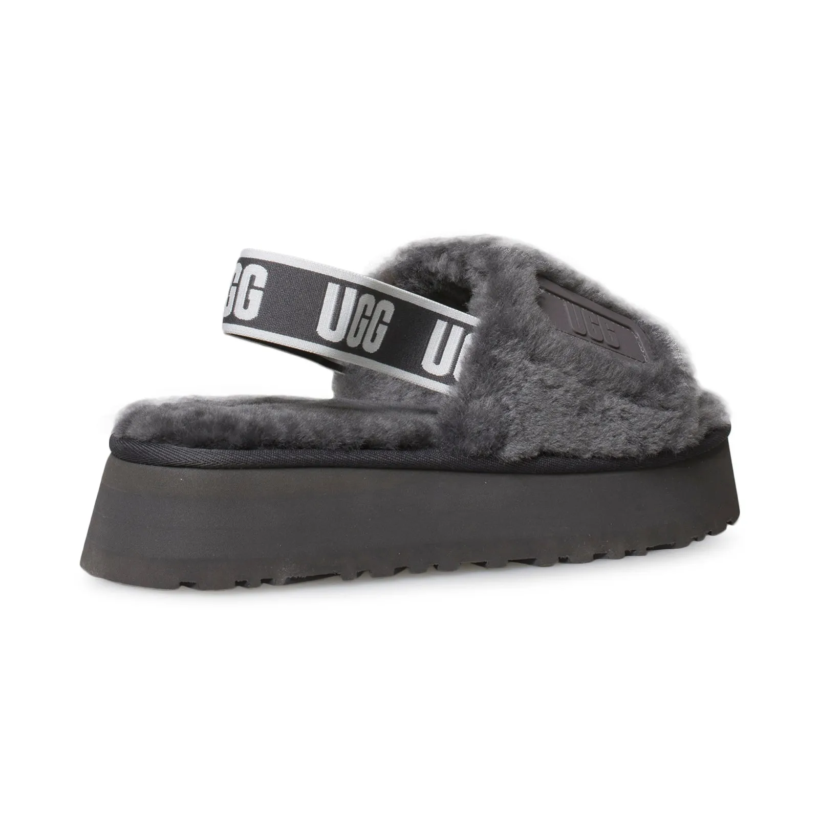 UGG Disco Slide Dark Grey Shoes - Women's