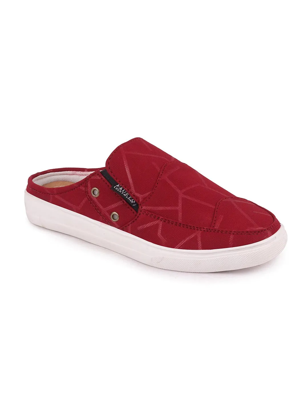 Women Cherry Casual Canvas Slip-On Shoes